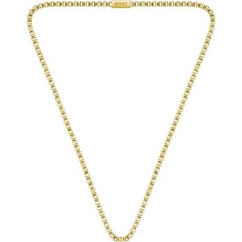 Hugo Boss Nadčasová pozlátená retiazka Chain for him 1580291