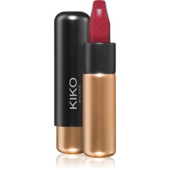 KIKO Milano Velvet Passion krémový rúž s matným efektom odtieň 346 Intense Red 3,5 g