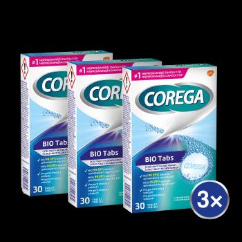 COREGA Bio Tabs Antibakteriálne tablety 3 x 30 ks