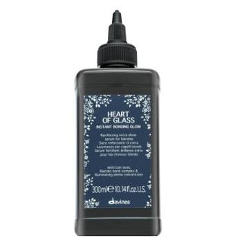 Davines Heart Of Glass Instant Bonding Glow posilujúca starostlivosť pre farbené, chemicky ošetrené a zosvetlené vlasy 300 ml