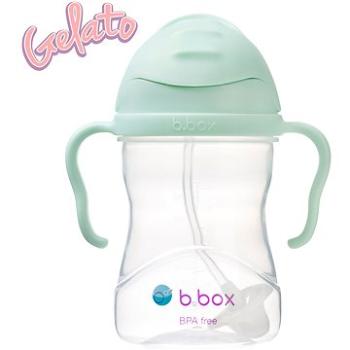 B.Box Hrnček so slamkou Gelato – pistáciová 240 ml (9353965005209)