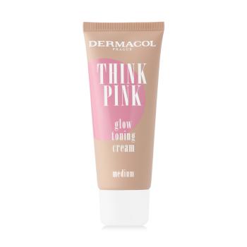 Dermacol Rozjasňujúci tónovací krém Think Pink (Glow Toning Cream) 30 ml 2 Medium