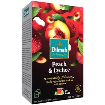 Dilmah Čaj čierny broskyňa Lychee 20× 1,5 g (9312631142266)