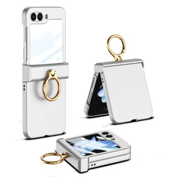GKK LARA Ochranný kryt pre Samsung Galaxy Z Flip5 5G strieborný