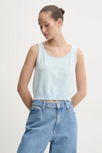 Top s prímesou hodvábu Guess Jeans W4BR17 Z3HO2