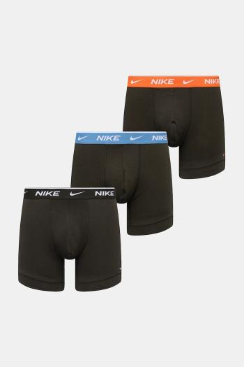 Boxerky Nike 3-pak pánske, zelená farba, 0000KE1007