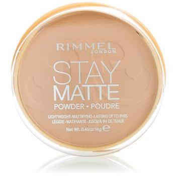 RIMMEL LONDON Stay Matte 005 Silky Beige 14 g (3607345064543)