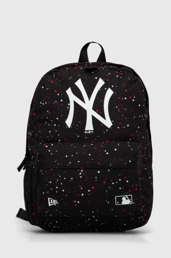 Ruksak New Era AOP NEW YORK YANKEES čierna farba, veľký, vzorovaný, 60503765