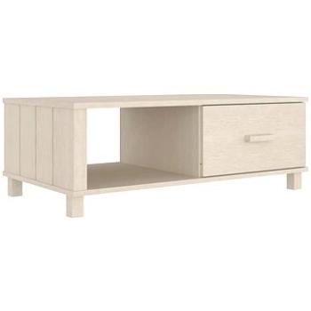 SHUMEE Konferenčný stolík medovo hnedý 100 × 55 × 35 cm masívna borovica, 340452