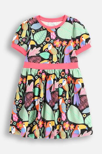Dievčenské šaty Coccodrillo viac farieb, mini, áčkový strih, TROPICAL STORY GIRL KIDS