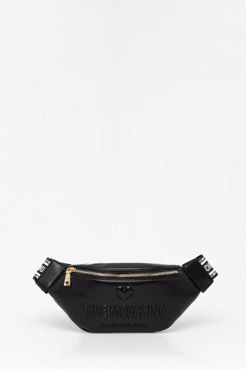 Malá taška Love Moschino čierna farba, JC4223PP0MKF0000
