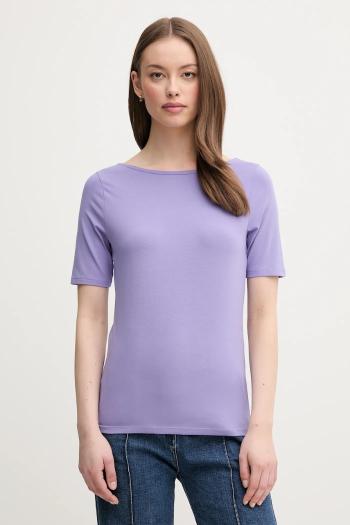 Tričko United Colors of Benetton dámske, fialová farba, 3FJHD109K