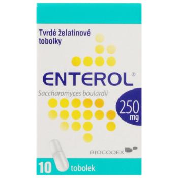 ENTEROL na hnačku 10 kapsúl