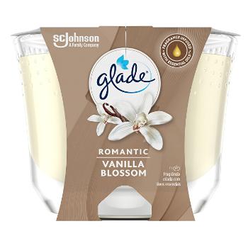 GLADE vonná sviečka Maxi Romantic Vanilla Blossom 224 g