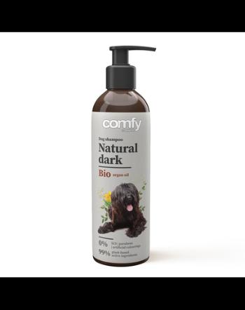 COMFY Natural Dark  Sampon pentru caini evidentierea culorii inchise a blanii 250 ml