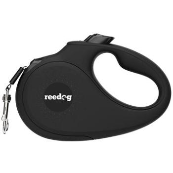 Reedog Senza Basic samonavíjacie vodítko L  50 kg / 5 m páska / čierne (8596067302208)