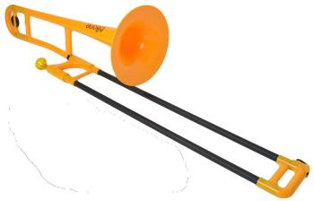 pBone 700642 Plastový trombón Yellow