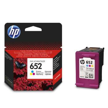 HP F6V24AE - originálna cartridge HP 652, farebná, 5ml