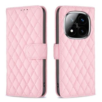 LATTICE Ochranné puzdro pre Xiaomi Redmi Note 14 Pro ružové