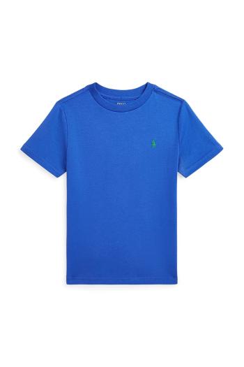 Detské bavlnené tričko Polo Ralph Lauren jednofarebné, 322832904167