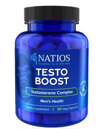 NATIOS TestoBoost Testosterone Complex 90 kapslí
