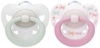 NUK Cumlík Signature 0-6m. 2 ks box holka