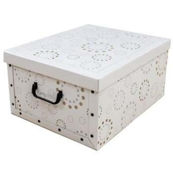 Compactor Ring – kartón box 50 × 40 × v.25 cm, biely (RAN9312)