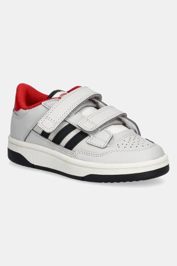 Detské tenisky adidas Originals RAPID COURT šedá farba, JS0636