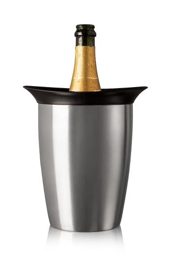 Chladič na fľašu Vacu Vin Champagne Elegant šedá farba