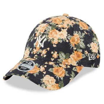 Dámska Šiltovka New Era 9Forty WMNS MLB Floral Cord NY Yankees Cap Black Orange - UNI