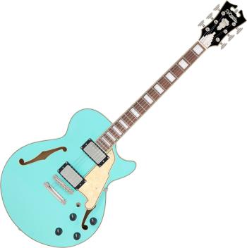 D'Angelico Premier SS Surf Green Semiakustická gitara