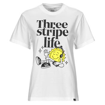 adidas  Positivity Graphic T-Shirt  Tričká s krátkym rukávom Biela