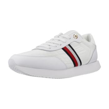 Tommy Hilfiger  ESSENTIAL RUNNER GLOBAL  Módne tenisky Biela