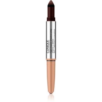 Clinique High Impact Shadow Play™ Shadow & Definer očné tiene v ceruzke duo odtieň Café Au Lait 1,9 g