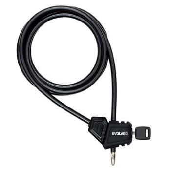 EVOLVEO StrongVision LOCK, lanový nastaviteľný zámok 8 mm × 2 m (8595683202237)