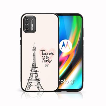 MY ART Silikónový kryt Motorola Moto G9 Plus PARIS (057)