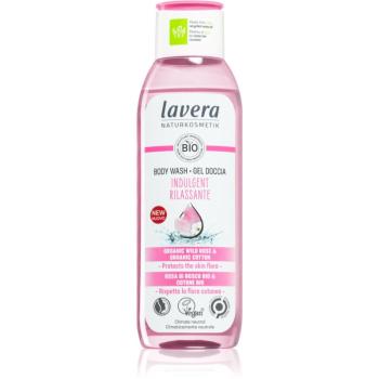 Lavera Indulgent upokojujúci sprchový gél s vôňou ruží 250 ml