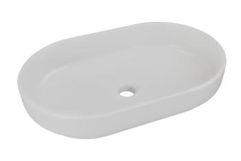 ArtCom Keramické umývadlo RIVER 2 E-6594 | sivý mat 55 x 35 cm