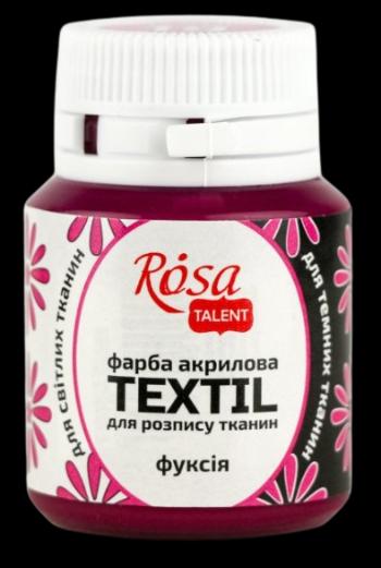 ROSA TALENT - Farby na textil olive (38), 20 ml