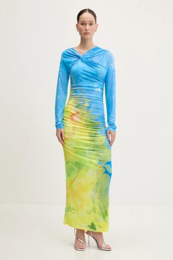 Šaty MSGM maxi, priliehavé, 3842MDA47.257361