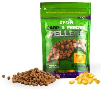 Zfish chytacie pelety carp & feeder pellets 8 mm 200 g - sweet corn