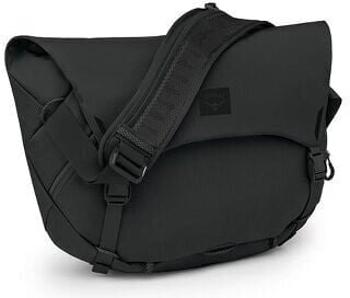 Osprey Metron 18 Kuriérska taška Black/Anchor Blue 16" 18 L