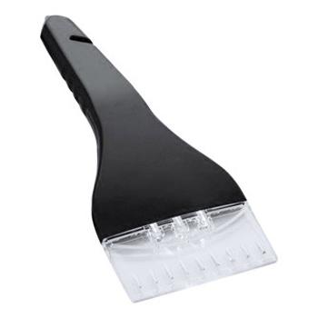 Škrabka na ľad čierna, plast, s LED svetlami, DOPRODEJ
