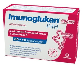 PLEURAN Imunoglukan P4H 100 mg cps 30+10 navyše 40 kapsúl
