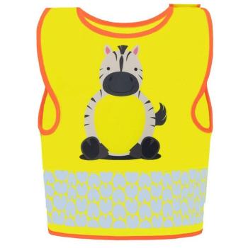 Korntex Detská reflexná vesta so zvieratkami - Zebra | 5-7 rokov