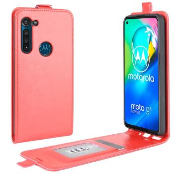 Vyklápacie puzdro Motorola Moto G8 Power červené