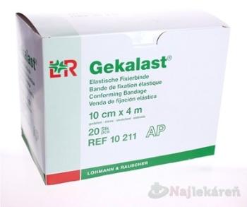 GEKALAST HYDROF. ELAST. FIXAČNÝ OBVAZ 10cmx4m 20ks