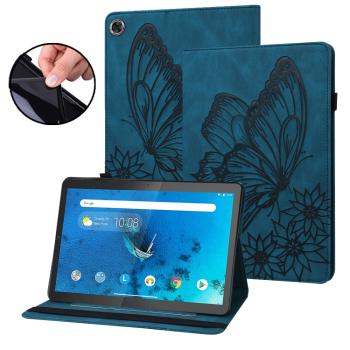 ART BUTTERFLY Zaklápacie puzdro Lenovo Tab M10 Plus 3. generácia modré