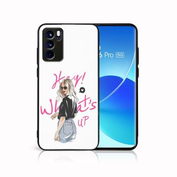 MY ART Silikónový obal Oppo Reno6 Pro 5G (Mediatek) WHATSUP (132)