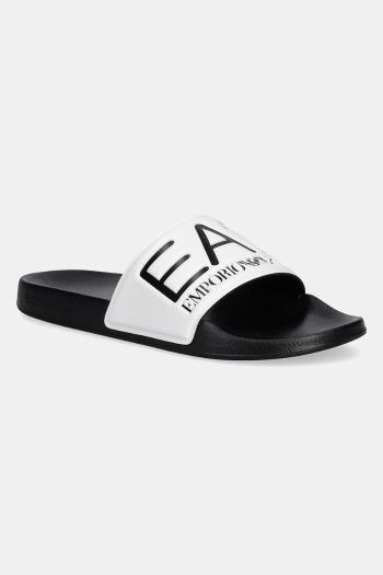 Šľapky EA7 Emporio Armani dámske, čierna farba, AF15118.7X000108